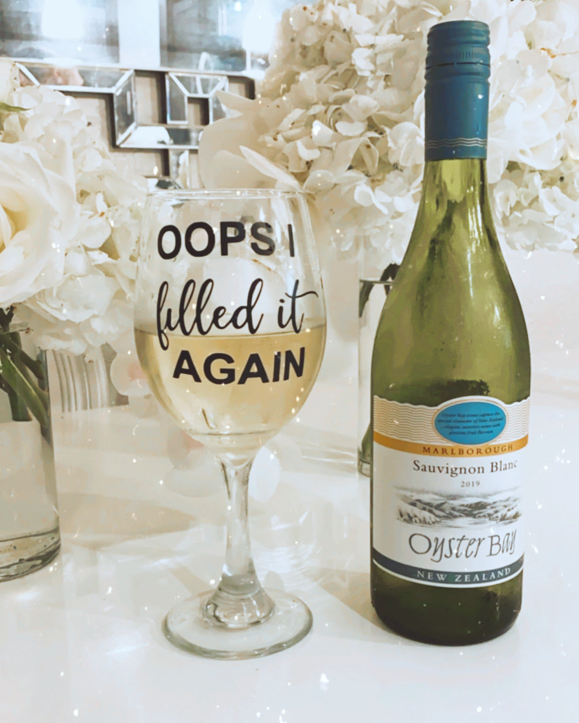 OOPS I FILLED IT AGAIN WINE CUP