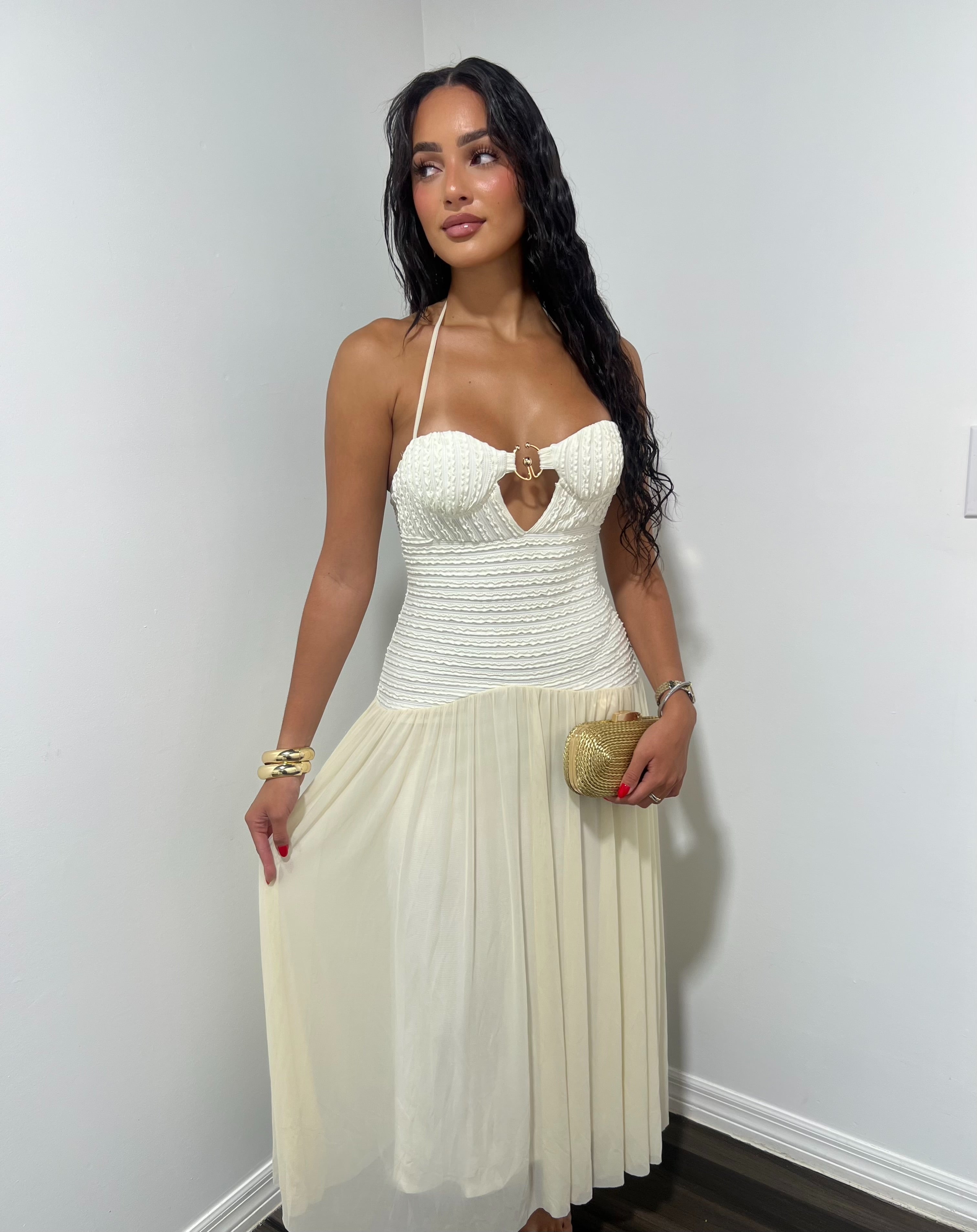 COSTAL GRACE MAXI DRESS