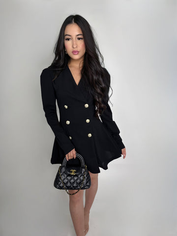 AUTHORITY BLAZER MINI DRESS