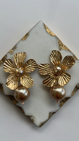 GOLDEN CHAMPAGNE SUNFLOWER PEARLS