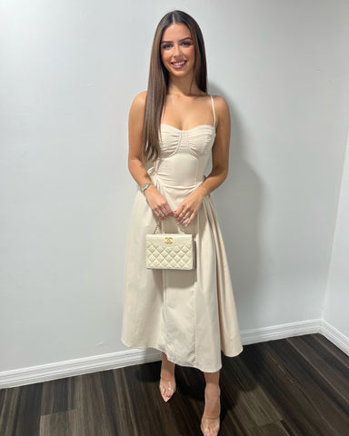 FLAIR & GRACE MIDI DRESS