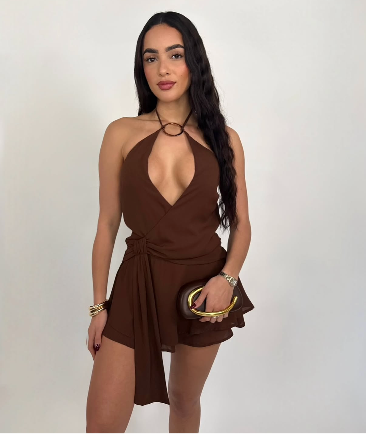 SABLIENNE HALO MINI DRESS