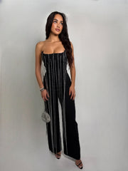 OPULENT DESIRE DIAMOND JUMPSUIT