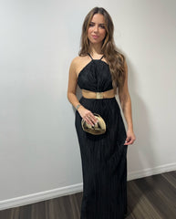 MIDNIGHT AURA LUXE DRESS