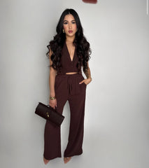 COCOA EASE STRAIGHT-LEG PANTS