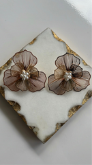 ROSE VEIL STUDS