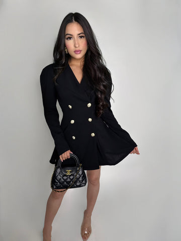 AUTHORITY BLAZER MINI DRESS