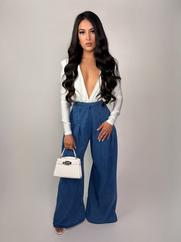 RIVERA WIDE LEG JEANS