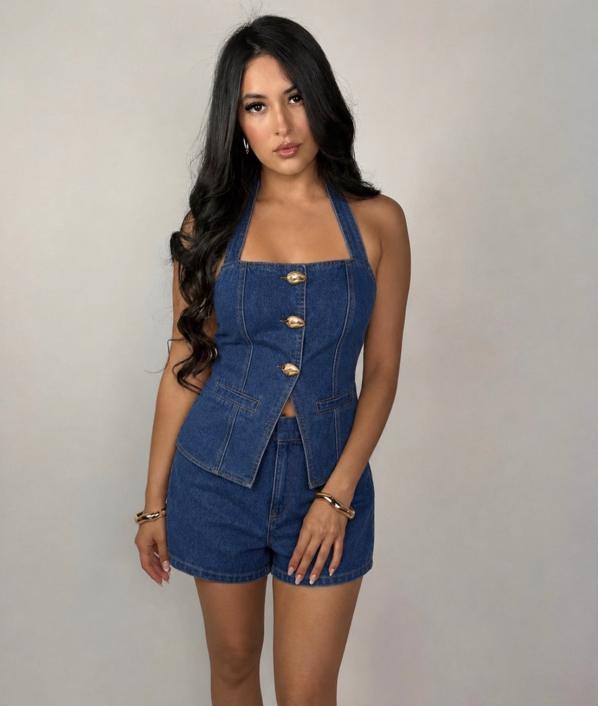MARCELINE DENIM SET